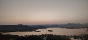 Sunset at Karni Mata Udaipur